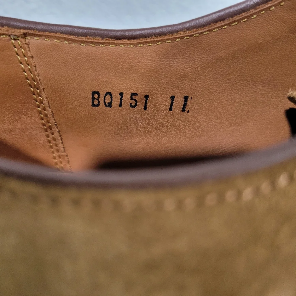 J Crew Ludlow derbys in suede Size 11 Brown Suede BQ151